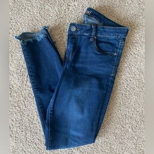 KUT | Connie High Rise Ankle Straight Skinny Jeans | 8